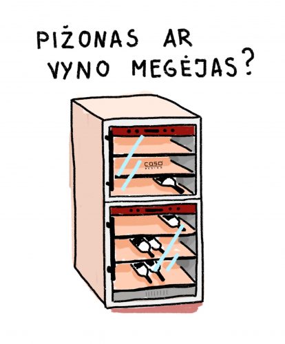 Vyno šaldytuvas CASO